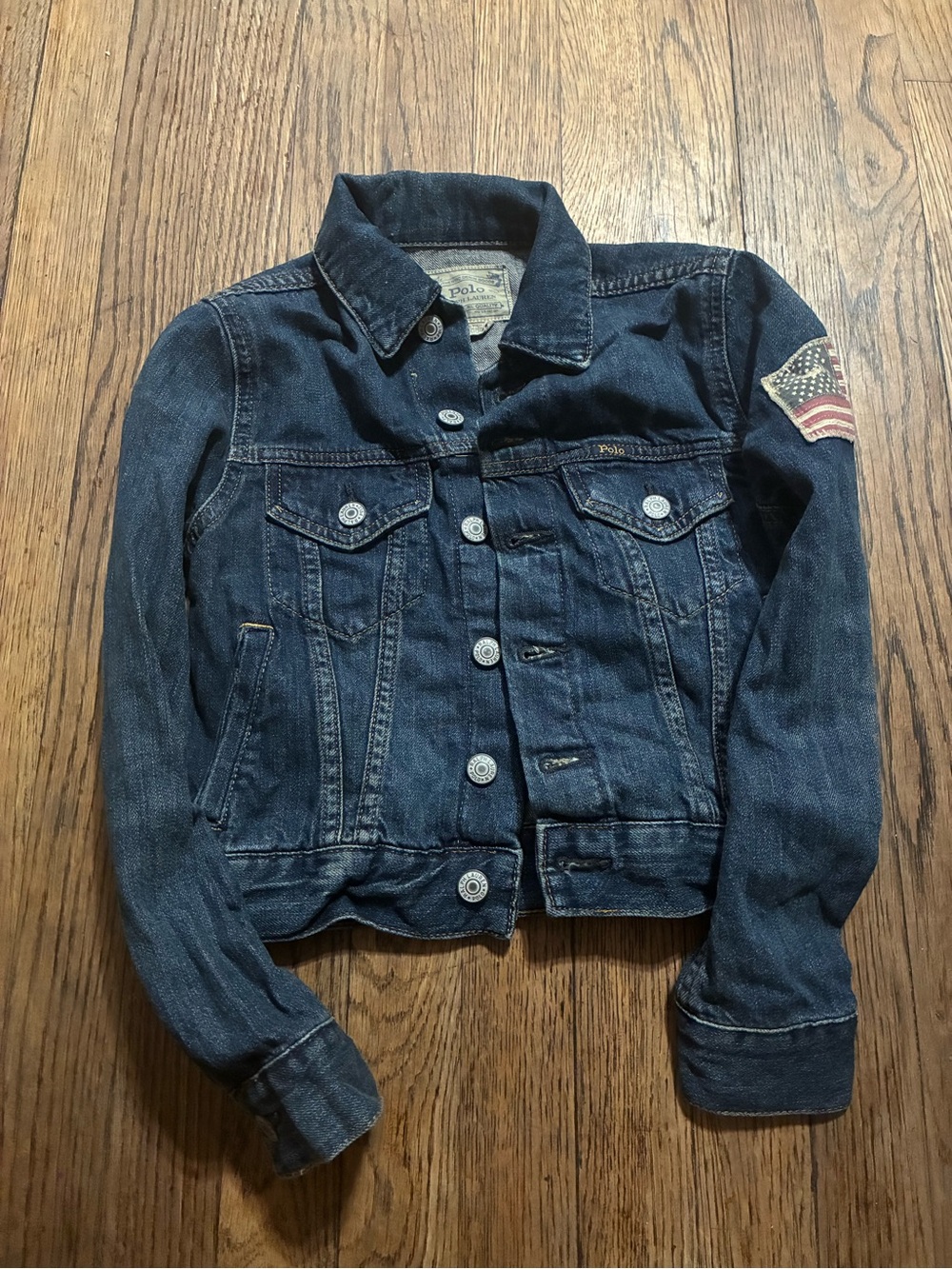 Polo by Ralph Lauren kids Dark Blue Denim Jacket S -8